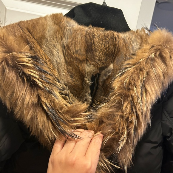 MACKAGE KAY DOWN FUR LINED COAT SZ SMALL - Picture 15 of 15